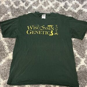 Wisconsin Genetics Green T-Shirt